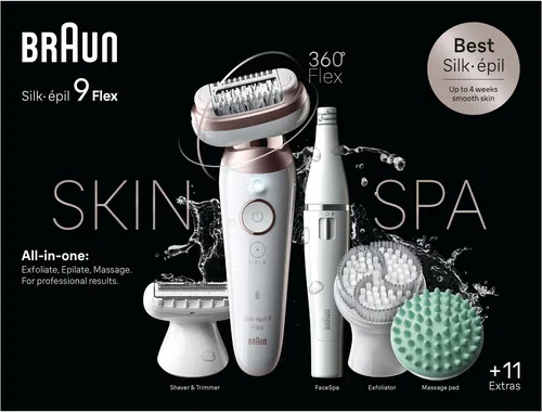 Braun Silk·épil 9 Flex 9-580 3D epilátor